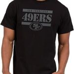 Junk Food x NFL - Team Stencil Block - Officially Licensed Adult Short Sleeve Fan T-Shirt for Men & Women