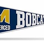Rico Industries NCAA UC Merced Golden Bobcats 12" x 30" Felt Wall Décor Pennant - Great for Home/Bed Room/Man Cave Décor