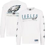 Ultra Game Men's NFL Official Super Soft Supreme Long Sleeve T-Shirt