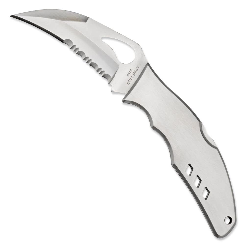 41rJt8Ze7LL Byrd Crossbill Folding Pocket Knife - Image 1
