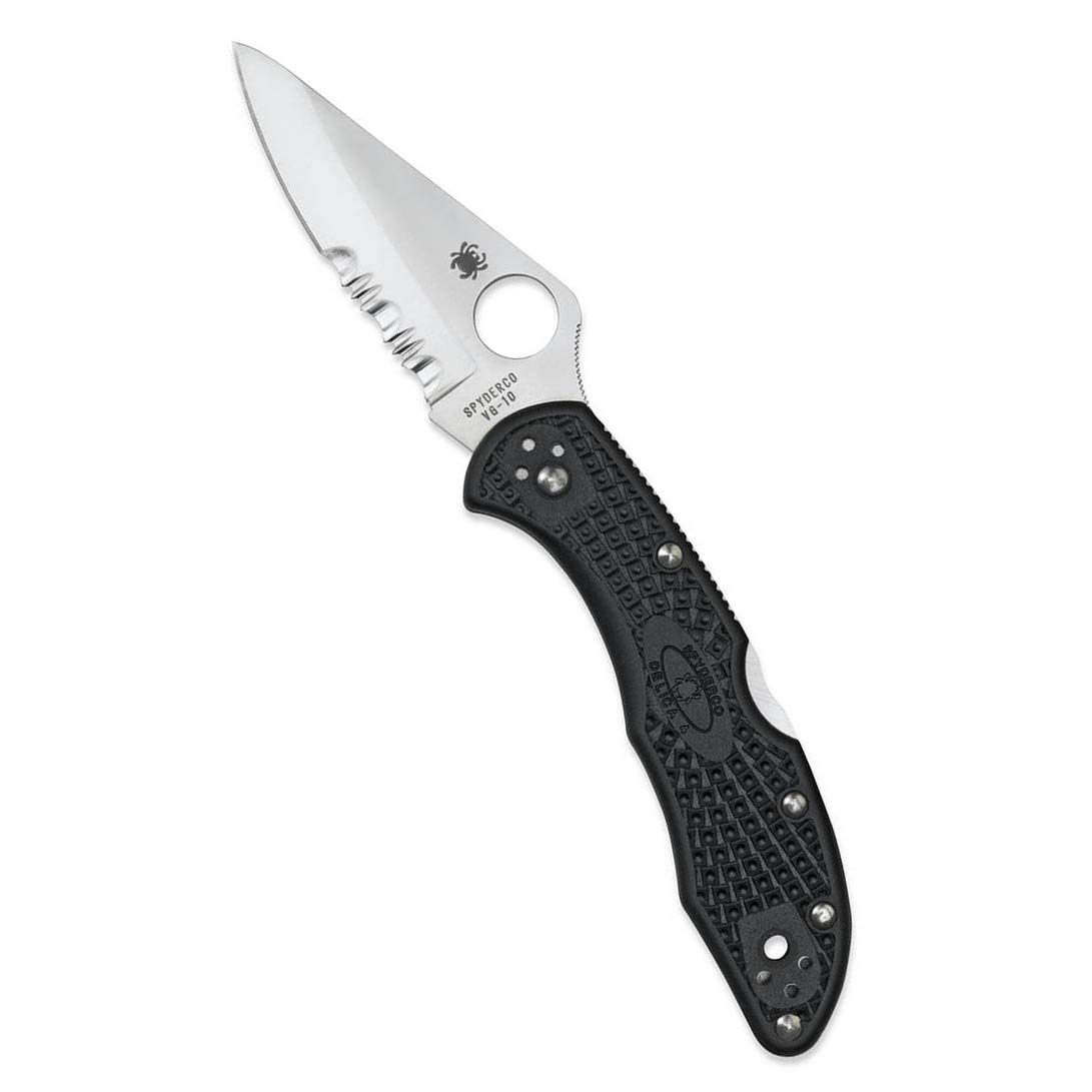 51MGaoiLveL Spyderco Delica 4 Folding Knife - Image 1