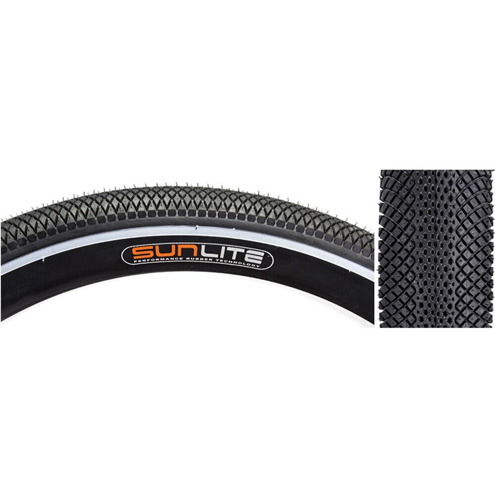 51snoFCkOyL.jpg Sunlite Crusher Cruiser Tire 26x3.5 - Image 1