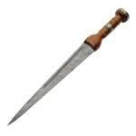 SANZ Damascus Steel Hunting Knife