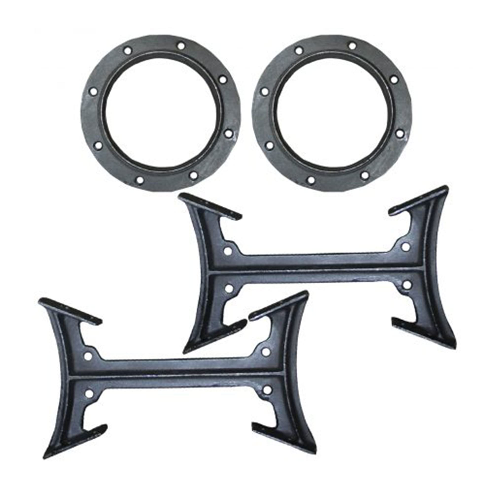617RvVIYAYL US Stove BKAD500 Double Barrel Adapter - Image 1