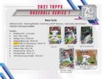 Topps 2021 Series 1 Hanger Pack - Image 5