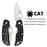 Spyderco Cat Folding Knife - Image 2