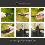 Tops Knives Eagles Shadow Fixed Blade - Image 5