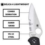 Spyderco Delica 4 Folding Knife - Image 3