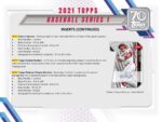 Topps 2021 Series 1 Hanger Pack - Image 7