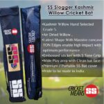 SS Slogger Kashmir Willow Cricket Bat - Image 3