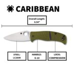 Spyderco Caribbean LC200N Knife - Image 6