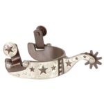 Kelly Silver Star Cutout Spurs