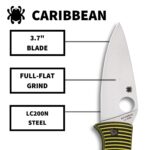 Spyderco Caribbean LC200N Knife - Image 3