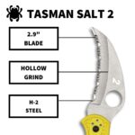 Spyderco Tasman Salt 2 SpyderEdge Knife - Image 3