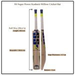 SS Kashmir Willow Cricket Bat Short Handle - Image 6