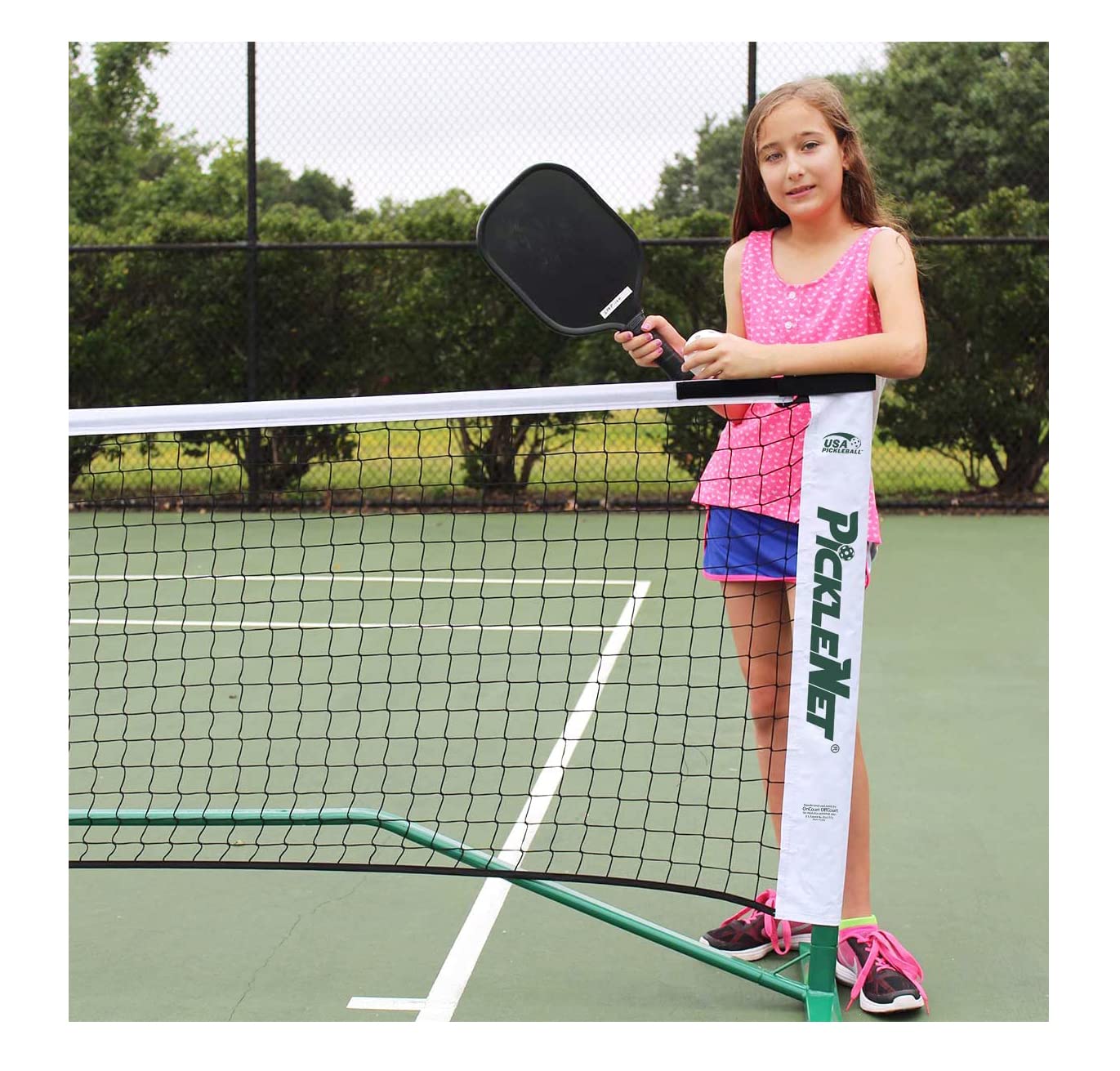 71WPVJ3mwRL PickleNet Portable Pickleball Net - Image 1