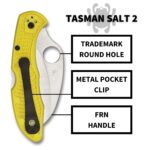 Spyderco Tasman Salt 2 SpyderEdge Knife - Image 4