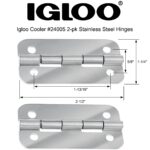 Igloo 24005 Stainless Steel Hinges - Image 2