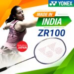 Yonex ZR 100 Aluminium Racquet Set - Image 3