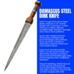 SANZ Damascus Steel Hunting Knife - Image 2