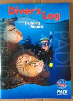 PADI Diver's Log Training Record