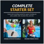Hathaway Deluxe 4-Player Pickleball Set - Image 3