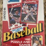 1990 Donruss Baseball Wax Pack Box